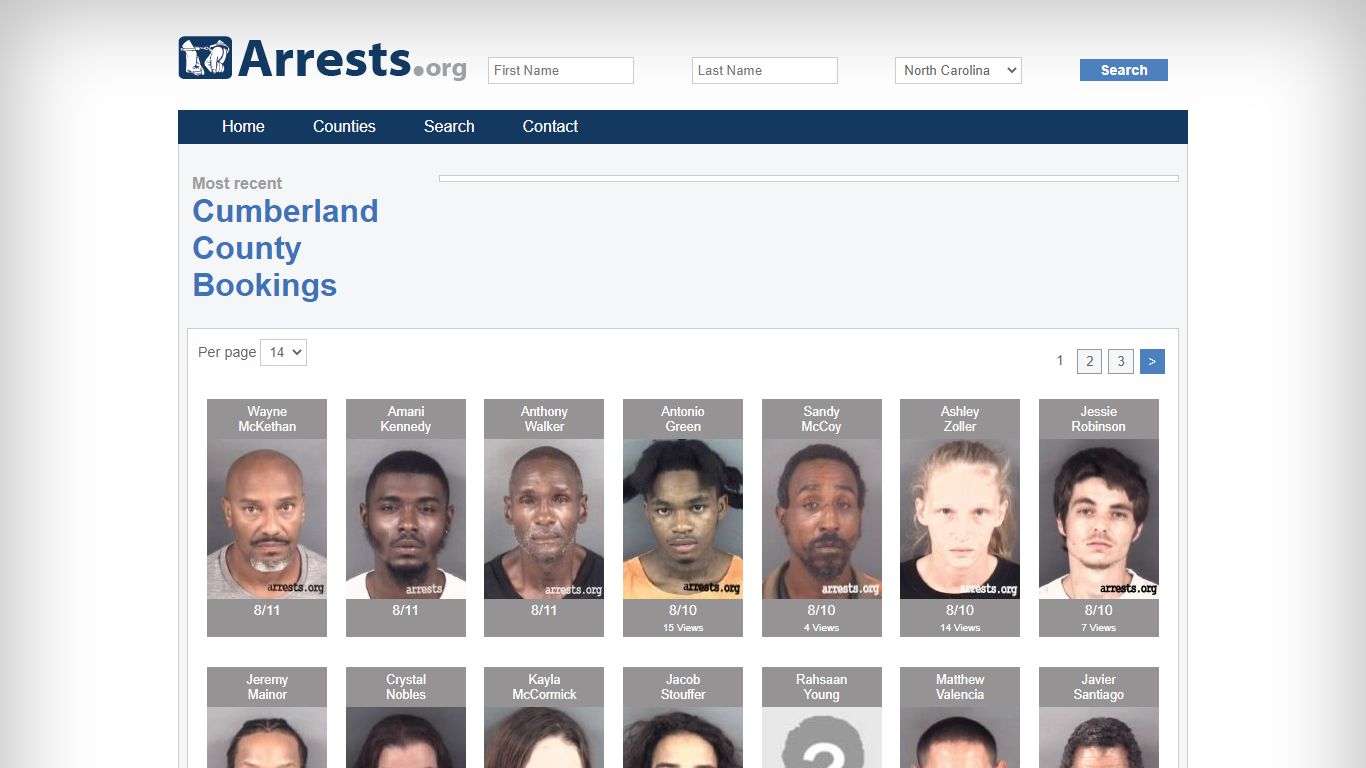 Cumberland County Arrests and Inmate Search